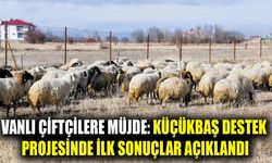 Vanlı çiftçilere müjde: Küçükbaş destek projesinde ilk sonuçlar açıklandı