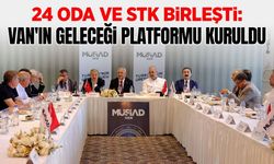 24 oda ve STK birleşti: Van'ın Geleceği Platformu kuruldu