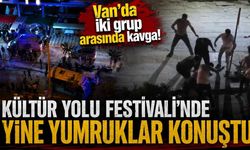 Van'da iki grup arasında kavga! Kültür Yolu Festivali'nde yine yumruklar konuştu