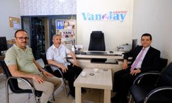 BİK Van Bölge Müdürü Tokgöz'den Van Olay Gazetesi'ne ziyaret