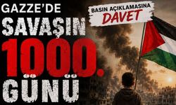 Gazze’de soykırım 1000 gündür devam ediyor…