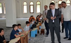 Kaymakam Özdemir’den Yaz Kur’an Kursu’na ziyaret