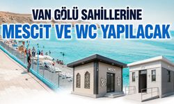 Van Gölü sahillerine mescit ve wc yapılacak