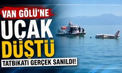 Van Gölü’ne uçak düştü tatbikatı gerçek sanıldı!