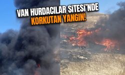 Van Hurdacılar Sitesi’nde yangın!
