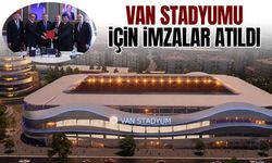 Van stadyumu için imzalar atıldı