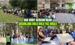 Van Umut Kervanı'ndan çocuklara dolu dolu yaz okulu