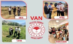Van'da 233 çiftçiye yerinde eğitim verildi
