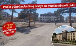 Van’da eski orduevi arsasına ne yapılacağı belli oldu!