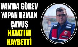 Van’da görev yapan uzman çavuş hayatını kaybetti
