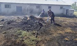 Van’da itfaiye ekiplerinden yangınlara müdahale…