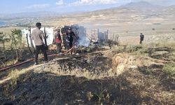 Van’da peş peşe meydana gelen yangınlara müdahale…