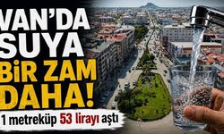 Van'da suya zam!