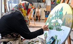 Van’da yaşlılara ücretsiz sanat kursu