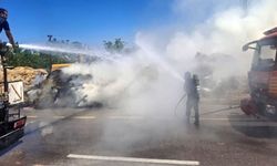 Van'da yeni TOKİ civarında ot yangını…