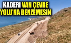 Van'ın yıllardır beklediği Çitören Sahil Yolu’nda çalışmalar sürüyor