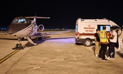 Vanlı hasta hava ambulansıyla GATA'ya sevk edildi