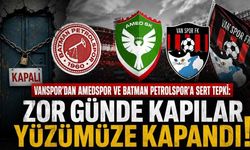 Vanspor'dan Amedspor ve Batman Petrolspor'a sert tepki: Zor günde kapılar yüzümüze kapandı!