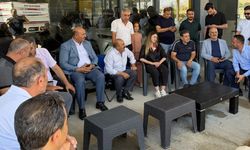 Başkan Adayı Bayram, galericiler sitesi esnafının taleplerini dinledi