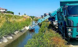 DSİ, Edremit'te kanal ıslah çalışmalarını sürdürüyor