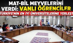MAT-BİL meyvelerini verdi: Vanlı öğrenciler Türkiye'nin en iyi üniversitelerine yerleşti
