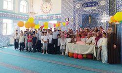 Şehitlik Camii’nde yaz Kur’an kursları tamamlandı
