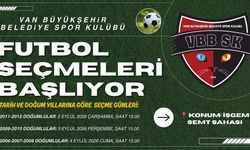 Van Büyükşehir Belediyespor futbol seçmeleri başlıyor