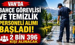 Van’da bahçe görevlisi ve temizlik personeli alımı başladı: 2 bin 396 kişi alınacak