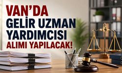 Van'da gelir uzman yardımcısı alımı yapılacak! İşte ilçe kontenjanları ve başvuru takvimi
