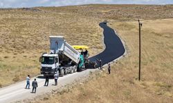 Van’da kırsal mahalleler sıcak asfaltla buluşuyor