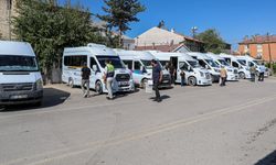 Van’da sezon öncesi okul servislerine denetim