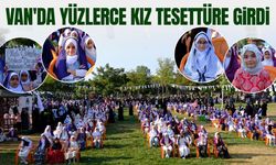 Van'da yüzlerce kız tesettüre girdi
