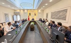 Van’daki eğitim müfettişleriyle toplantı