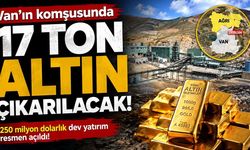 Van’ın komşusunda 17 ton altın çıkarılacak!