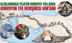 Vanlı aktivistler Filistin yolunda!