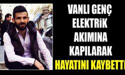Vanlı genç elektrik akımına kapılarak hayatını kaybetti