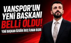 Vanspor’un yeni başkanı belli oldu! Yeni başkan Özgür İreç İlhan