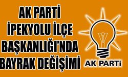 AK Parti İpekyolu İlçe Başkanlığı’nda bayrak değişimi