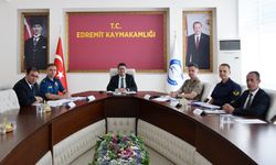 Edremit’te okul güvenliği masaya yatırıldı