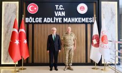 Tuğgeneral Mücahit Avkıran’dan Başsavcı Hikmet Salman’a ziyaret
