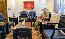 Kaymakam Cihangir’den Van İl Jandarma Komutanı Avkıran’a ziyaret