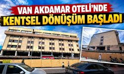 Van Akdamar Oteli’nde kentsel dönüşüm başladı