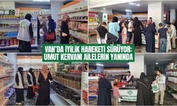 Van Umut Kervanı’ndan ihtiyaç sahiplerine gıda, giyim ve kırtasiye desteği