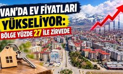Van’da ev fiyatları yükseliyor: Bölge yüzde 27 ile zirvede