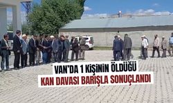 Van’da kan davası barışla sonuçlandı