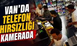 Van’da telefon hırsızlığı kamerada
