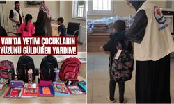 Van’da 201 yetim çocuğun yüzünü güldüren yardım!
