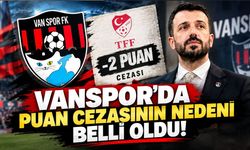 Vanspor’da puan cezasının nedeni belli oldu!