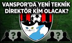 Vanspor’da yeni teknik direktör kim olacak?