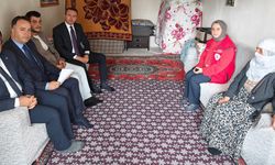 Çaldıran Kaymakamı Bakan’dan hane ziyaretleri